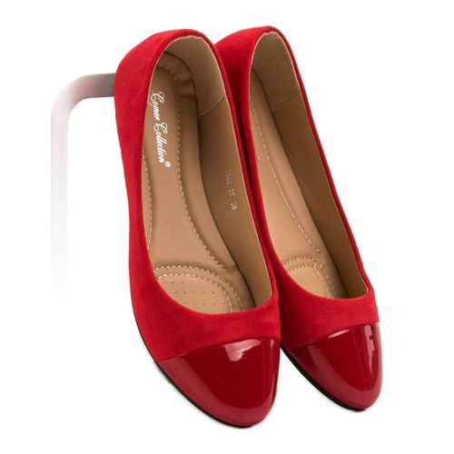 Modne Czerwone Balerinki r.37 na Arena.pl