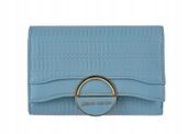 Pierre Cardin elegancki portfel damski skóra ekologiczna niebieski WX33-704