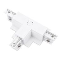 T-łącznik szynoprzewodu podtynkowy Track AZ4299 do 3-faz biały prawy