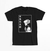 Koszulka Czarna - Haikyuu!! - WYBIERZ KOLOR KOSZULKI I FASON Damska L