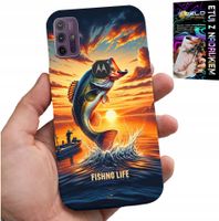 ETUI DO MOTOROLA MOTO G10 POWER - WĘDKARSTWO RYBOŁÓWSTWO WĘDKA CASE +SZKŁO