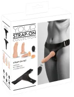 you2toys zestaw harness rc vibe z 2 końcowkami silikonowymi, regulowany