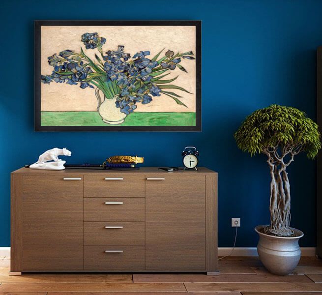 Irysy, Vincent van Gogh - plakat 30x20 cm zdjęcie 2