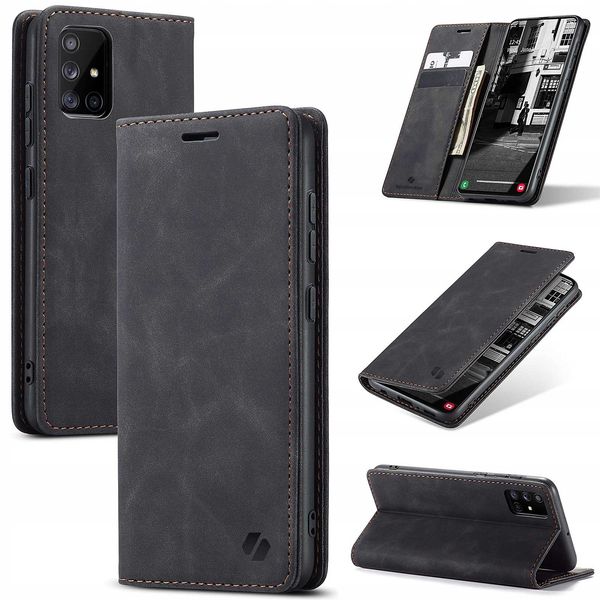 Spacecase Wallet Galaxy A51 Black zdjęcie 10