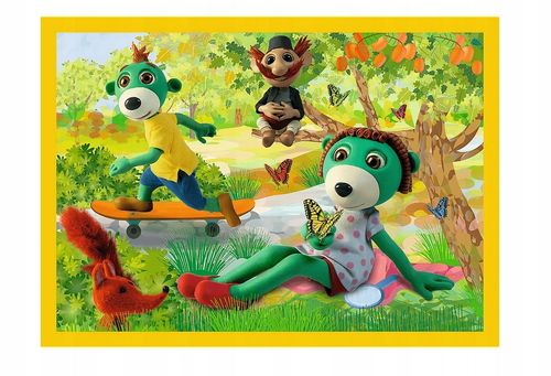 Puzzle 4W1 Wspólne Zabawy Trefików 34337 na Arena.pl