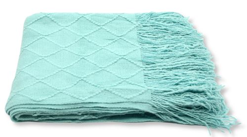 Koc Akrylowy 130X170 - Miętowy na Arena.pl