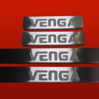 Listwa progowa KIA VENGA Stal nierdzewna 304 mat 4szt