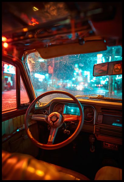 Plakat 61x90,5cm Nocny Kierowca zdjęcie 2