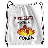 Plecak Dla Córki Sportowy Szkolny Worek Torba Z Nadrukiem Ze Zdjęciem