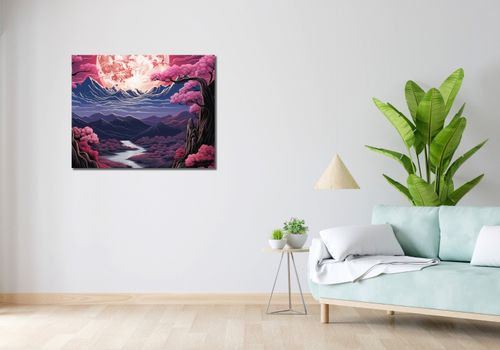 Obraz 90x70cm Różowa Kraina Marzeń na Arena.pl