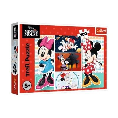 Puzzle 100 Zabawna Minnie 16517 zdjęcie 2