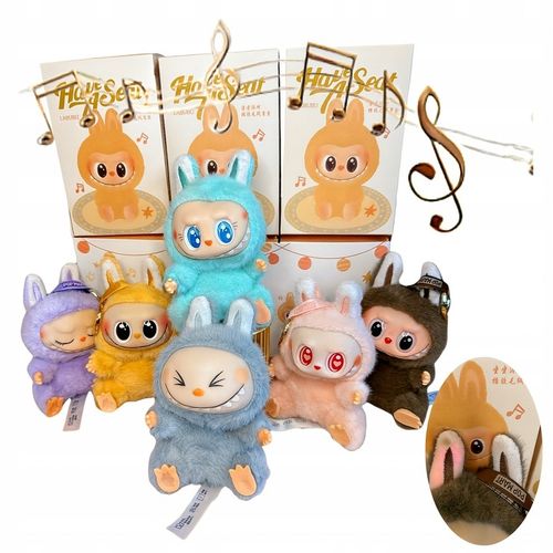 LABUBU HAVE A SEAT GRA I ŚPIEWA BRELOK ZAWIESZKA MASKOTKA KOLEKCJONERSKA na Arena.pl