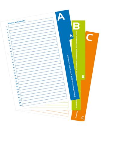 Segregator A4/2R/20Mm Niebieski Do Akt Osob. 3769 na Arena.pl