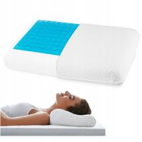 PODUSZKA CHŁODZĄCA ORTOPEDYCZNA REHABILITACYJNA WYGODNA ZIMNA VISCO MEMORY