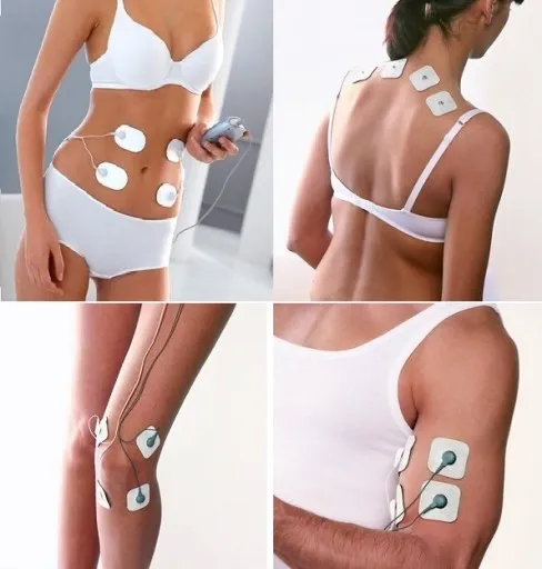 ELEKTROSTYMULATOR STYMULATOR MIĘŚNI MASAŻER 8 ELEK zdjęcie 2