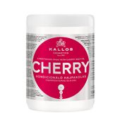 KALLOS KJMN CHERRY Maska do włosów z olejem z pestek czereśni, 1000ml