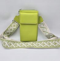 Torebka rowerówka portfel etui na telefon pasek BOHO Zielony Q0691