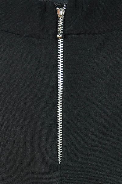 Czarne Spodenki, Zamek - 34 / XS zdjęcie 4