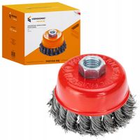 Szczotka druciana pleciona na SZLIFIERKĘ 3″ M14 75mm VERGIONIC