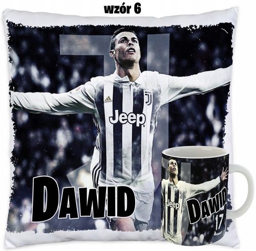 Kubek i Poduszka dla fana CRISTIANO RONALDO CR7 na Arena.pl