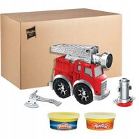 ZESTAW PLAY-DOH WÓZ STRAŻACKI CIASTOLINA 2 TUBY + AKCESORIA