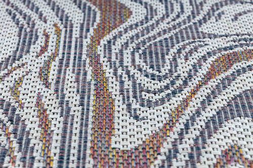 RUG/LU/VINEA/WAVES/CREAM+BLUE/140x190 na Arena.pl