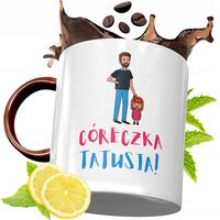 Kubek Bordowy Dla Córki Na Urodziny Prezent Z Nadrukiem Ze Zdjęciem