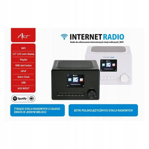 RADIO KUCHENNE INTERNETOWE WiFI AUX LCD na Arena.pl