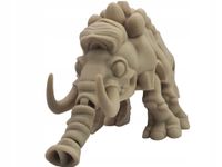 Szkielet MAMUT Figurka 3D Ruchoma 15cm Kolor KOŚCI Prezent Epoka Lodowcowa
