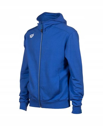 Bluza rozpinana z kapturem Arena Team Hooded Jacket Panel Royal R.XS na Arena.pl