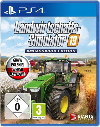 FARMING SIMULATOR 19 Symulator farmy 2019 Ambassador Edition - PL - PS4/PS5 na Arena.pl