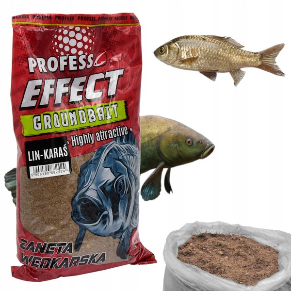 Zanęta Wędkarska PROFESS Effect - LIN KARAŚ 650 g zdjęcie 1
