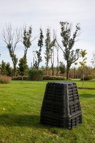 KOMPOSTOWNIK OGRODOWY 480L CZARNY CAŁOROCZNY GRATIS AKTYWATOR KOMPOSTU na Arena.pl