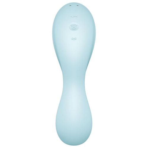 stymulator łechtaczki satisfyer curvy trinity 5 niebieski silikonowy na Arena.pl
