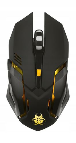 MYSZKA GAMINGOWA MYSZ DLA GRACZY BEZPRZEWODOWA KOMPUTEROWA LED RGB 3200 DPI na Arena.pl