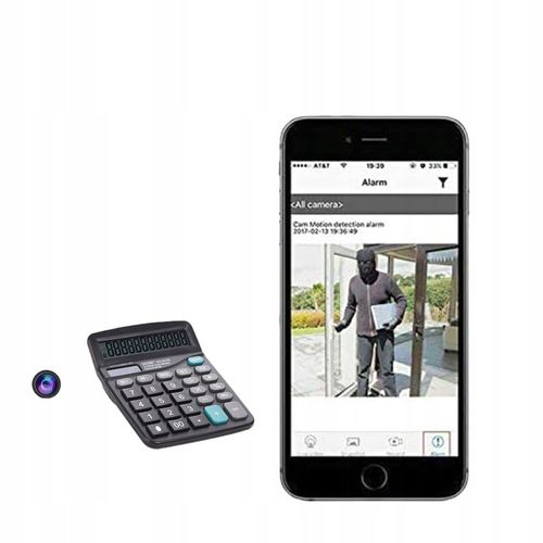 KALKULATOR MINI KAMERA SZPIEGOWSKA FULL HD WIFI na Arena.pl