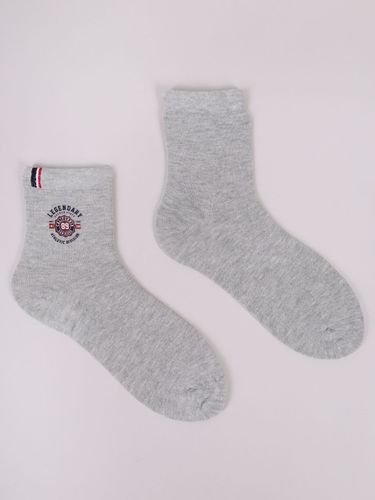 Skarpety dziecięce chłopięce bawełniane z napisem 3PAK 23-26 YOCLUB na Arena.pl