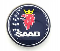 SAAB DEKIELEK na felgę zaślepka felgi KAPSEL kołpaczek SAAB 63mm