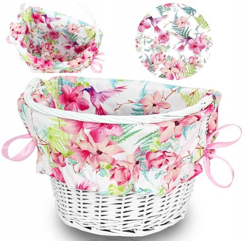 WKŁAD rowerowy WYŚCIÓŁKA do koszyka NA ROWER WZORY na Arena.pl