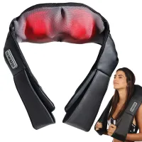 Masażer 3D Shiatsu do karku, szyi i pleców zapewniający relaks całego ciała