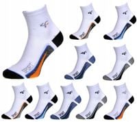 10x SKARPETY SKARPETKI SPORTOWE BAWEŁNIANE