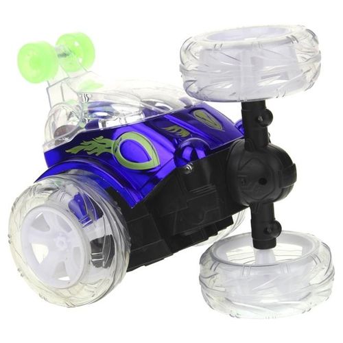 Zdalnie Sterowany Samochód Kaskaderski - niebieski na Arena.pl