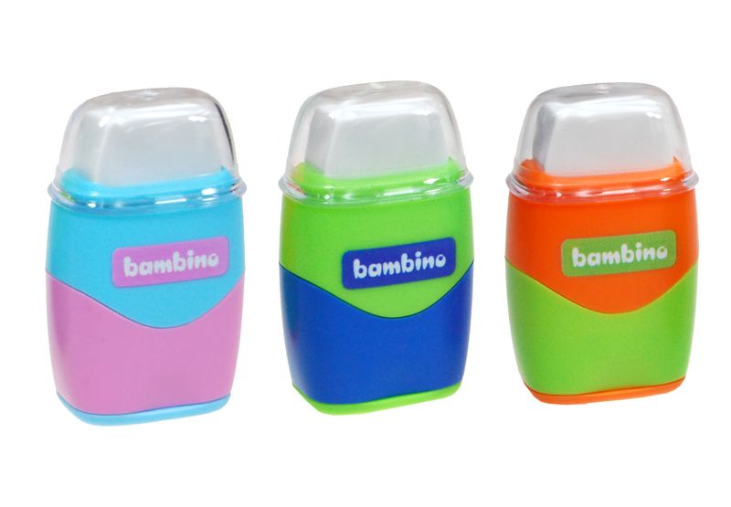 gumka + temperówka 2w1 bambino zdjęcie 1