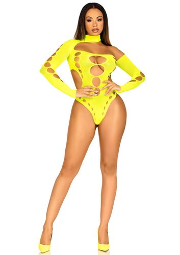 seamless thong back bodysuit yellow na Arena.pl