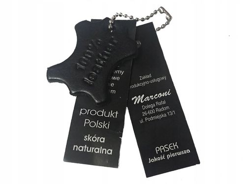 SKÓRZANY Pasek Męski AUTOMAT 3,2cm Garnitur c.BRĄZ na Arena.pl