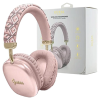 guess słuchawki nauszne bluetoothgubhk1gctcsp różowy/pink gcube