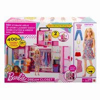 ND17_ZB-146849 Barbie Garderoba Barbie Zestaw + lalka HGX57 MATTEL