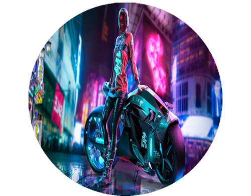 Podkładka pod myszkę Cyberpunk na Arena.pl