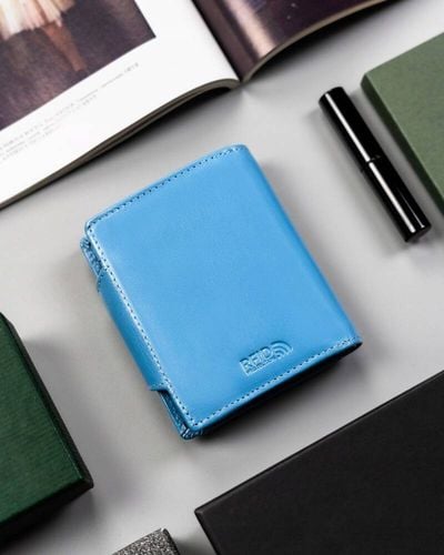 Skorzany portfel damski z systemem RFID na Arena.pl