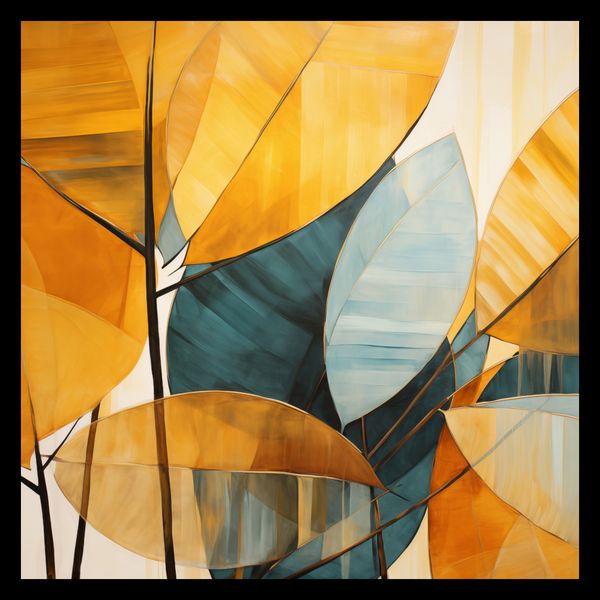 Plakat 40x40cm Harmonia Odcieni zdjęcie 2